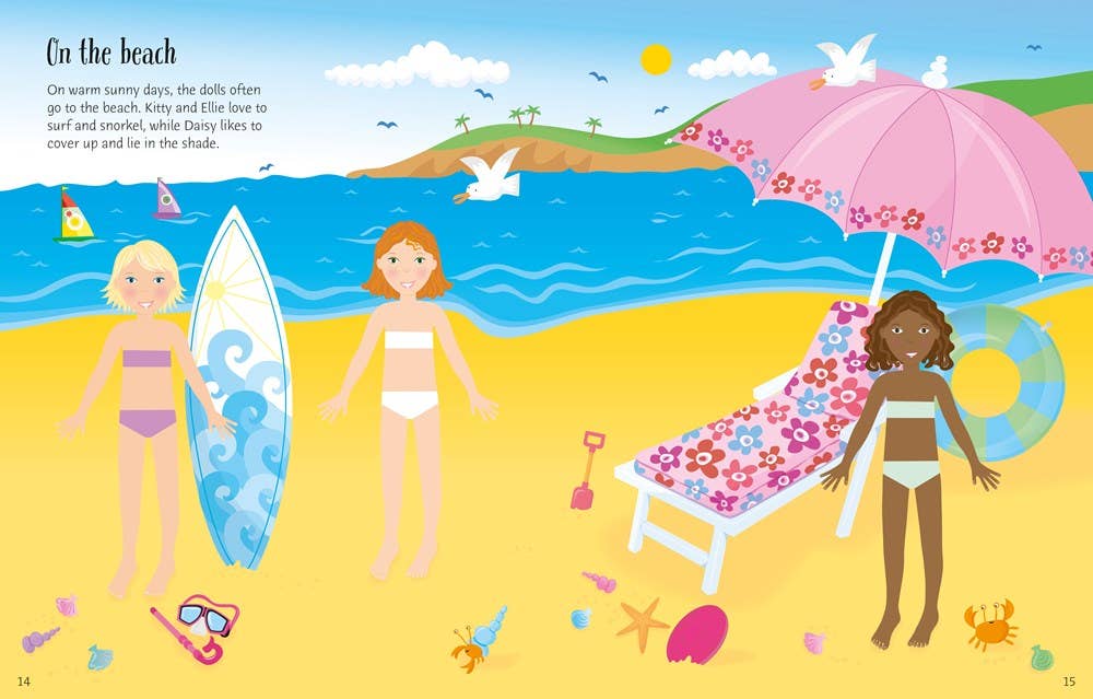 Sticker Dolly Dressing Dolls : Usborne