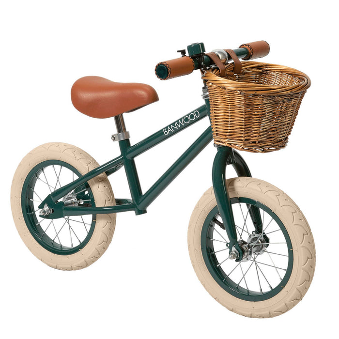 BANWOOD BALANCE BIKE FIRST GO VINTAGE - GREEN