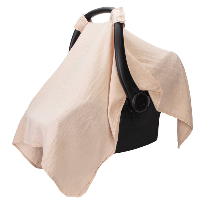 Baby Car Seat Cover, Large Car Seat Canopy by Comfy Cubs