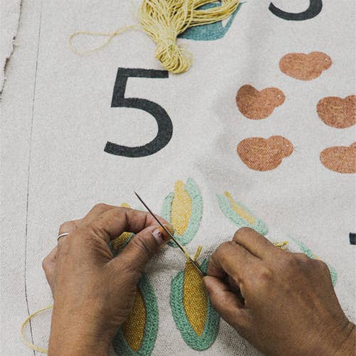 Lorena Canals Wall Hanger - Farm Numbers