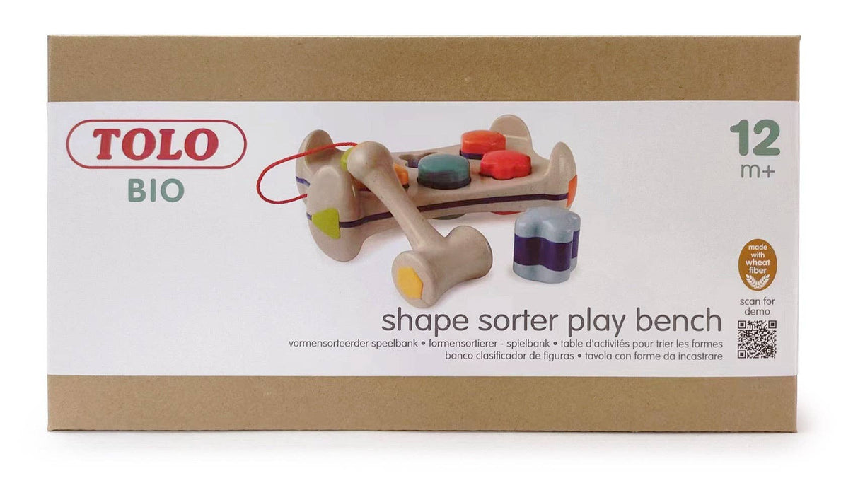 Shape Sorter Play Bench - TOLO