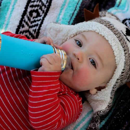 Pura Kiki 9oz Vacuum Insulated Infant Bottle