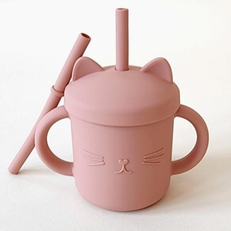 Minito & Co. Meow Double Handle Cat Cups