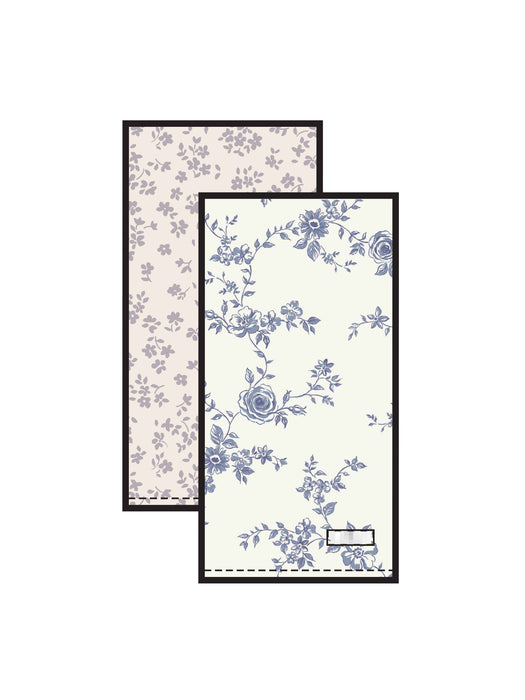 Colored Organics Baby Burp Cloth (2-pack) - Maria + Serena Floral