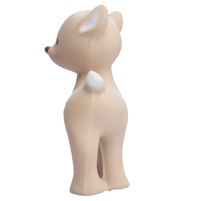 Deer Natural Rubber Teether, Rattle & Bath Toy