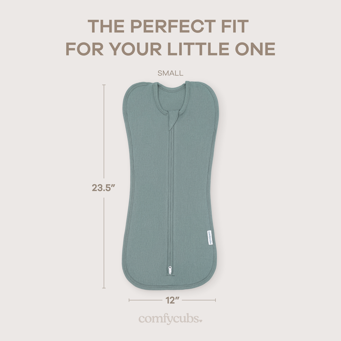 Easy Zipper Wrap 2 Pack Swaddle Blanket by Comfy Cubs