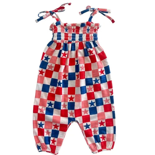 SIIX Organic Smocked Jumpsuit