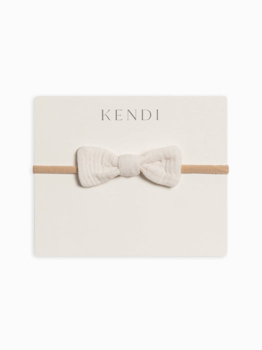 Colored Organics Classic Muslin Dainty Bow