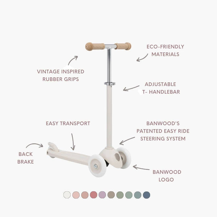 BANWOOD ECO SCOOTER - IVORY