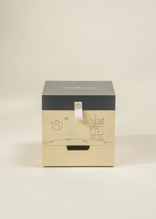 Coco Village Wooden Musical Souvenir Box - Space