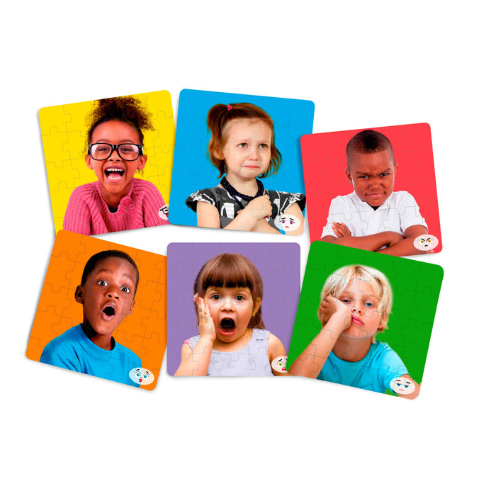 Miniland Educational Emotions puzzle set of 6