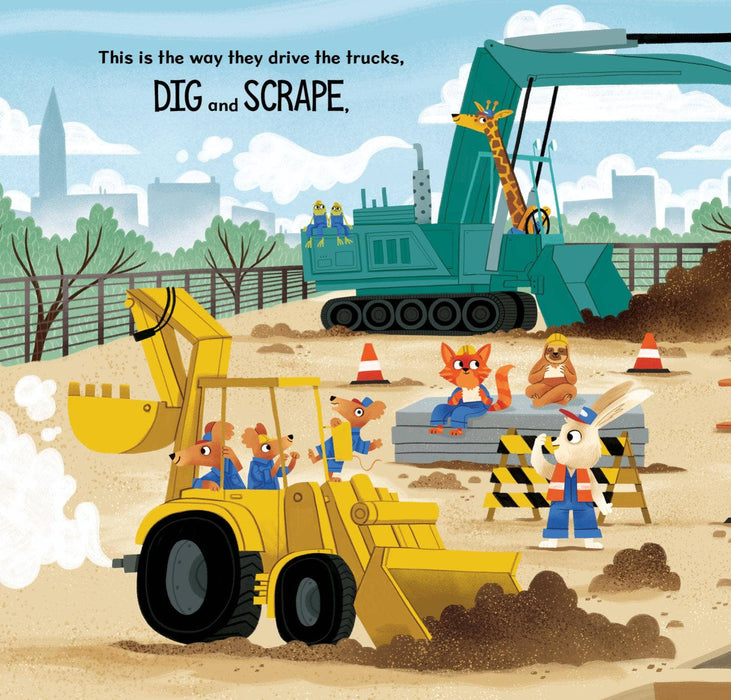 This Is The Crew That Builds Our School Picture Book