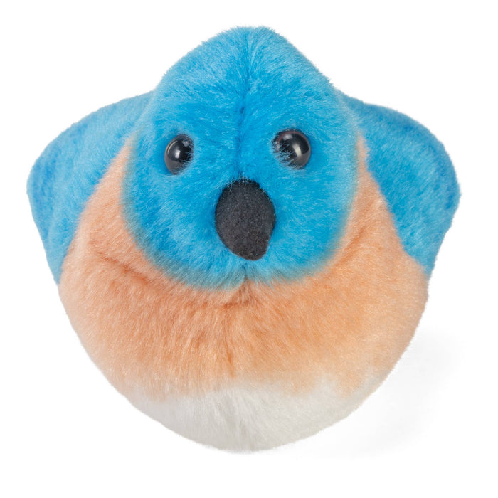 Audubon II Eastern Bluebird Stuffed Animal W Sound 5.5"