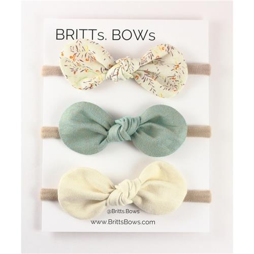 Britts Bows Round Knot Headbands 3-Pack