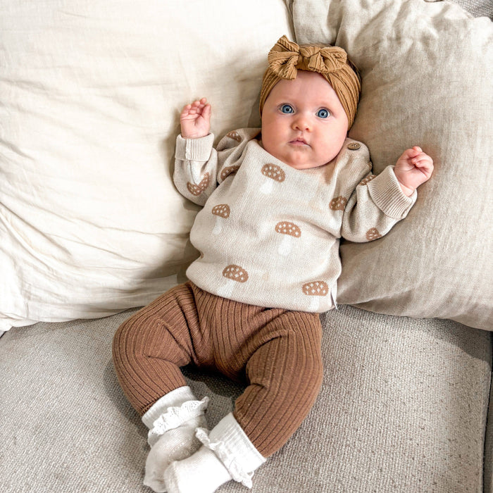 Aster & Oak Mushroom Knit Jumper