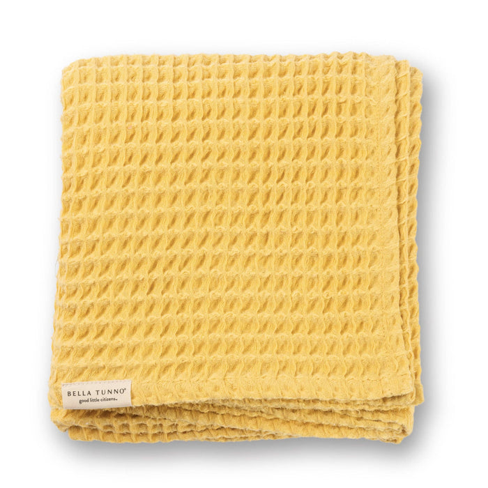 Waffle Baby Blanket Sunshine