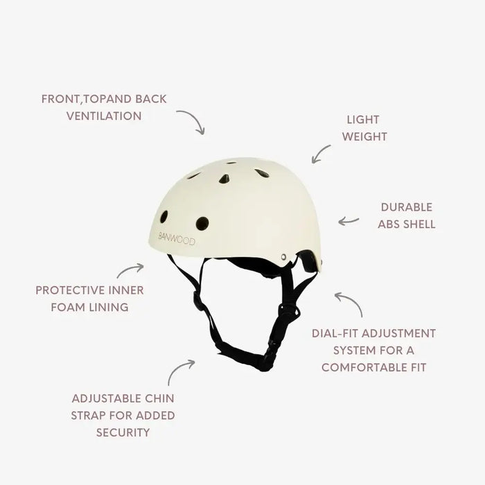 BANWOOD HELMET - CREAM (50-54 cm)