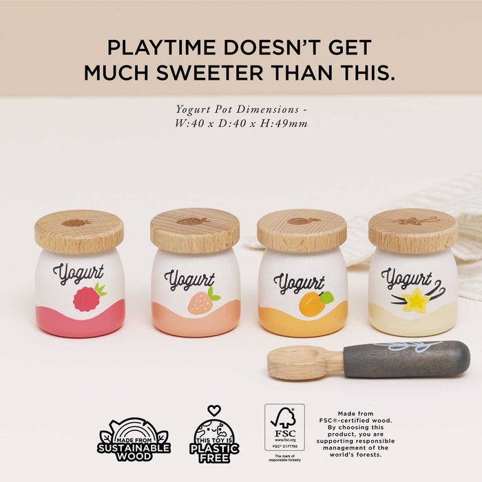 Le Toy Van Yogurt Play Food Pack