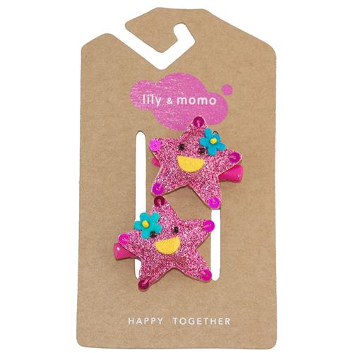 Lily and Momo Hair Clip 2pk