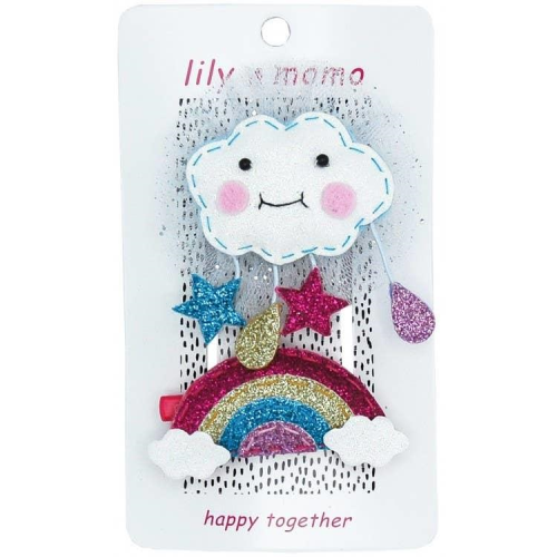 Lily and Momo Hair Clip 2pk