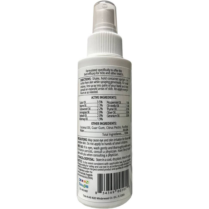 Natural Tick Repellent - Family Size