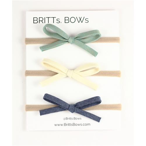 Britts Bows Dainty Knot Headbands 3-Pack