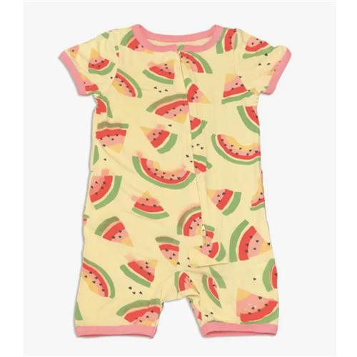 Silkberry Baby Bamboo Short Sleeve Zippy Romper