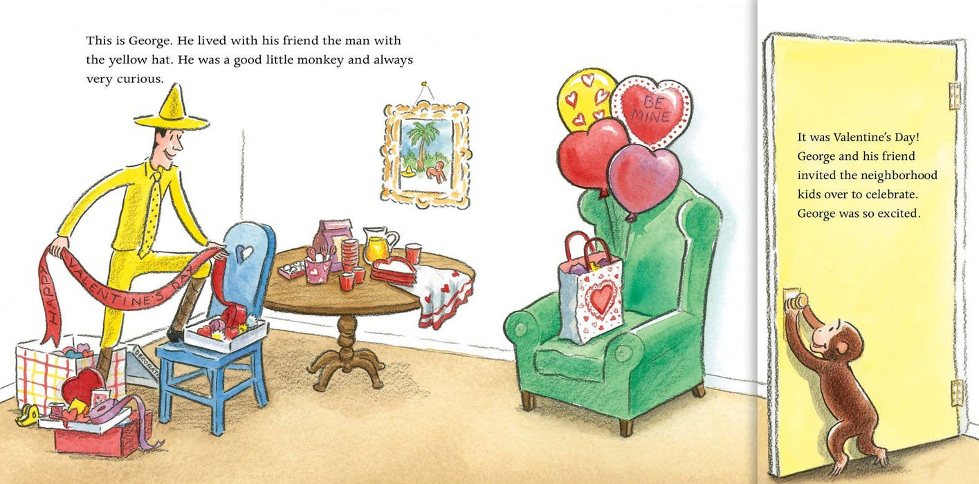 Happy Valentine's Day, Curious George! : H. A. Rey