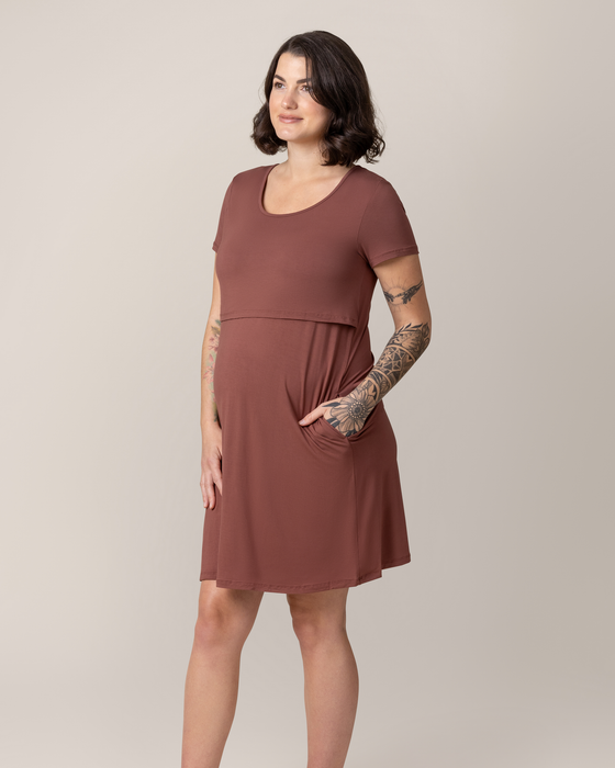 Kindred Bravely Eleanora Bamboo Maternity & Nursing Dress