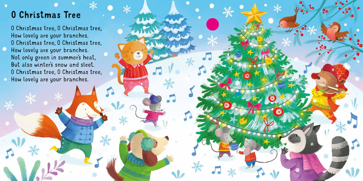 Sing-along Christmas Songs sound book: Usborne