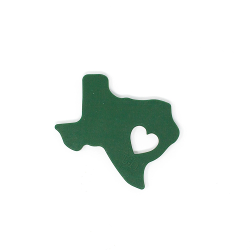 Three Hearts Modern Texas Silicone Teether