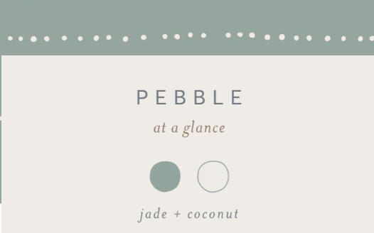 Colored Organics Baby Mason Short Sleeve Romper - Pebble / Jade