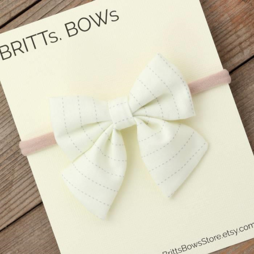 Britts Bows Banner Bow Headband