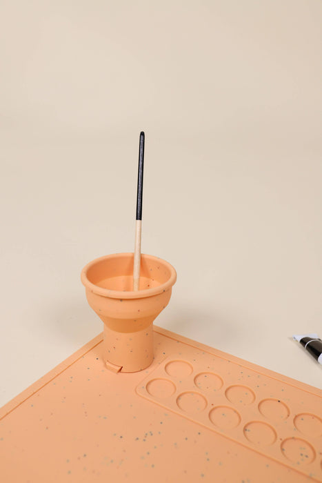 Coco Village Art & Painting Silicone Placemat - Grapefruit