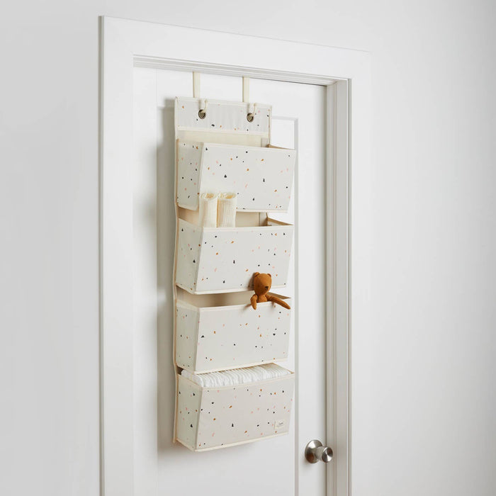 Recycled Fabric Over the Door Organizer for Nursery