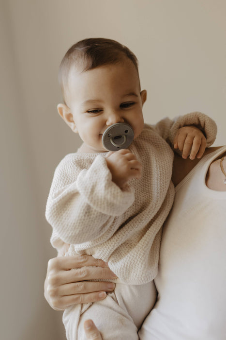 ChooChoo pacifier - The physiological silicone pacifier: Bobby Set / Size 1 (0-6 months)