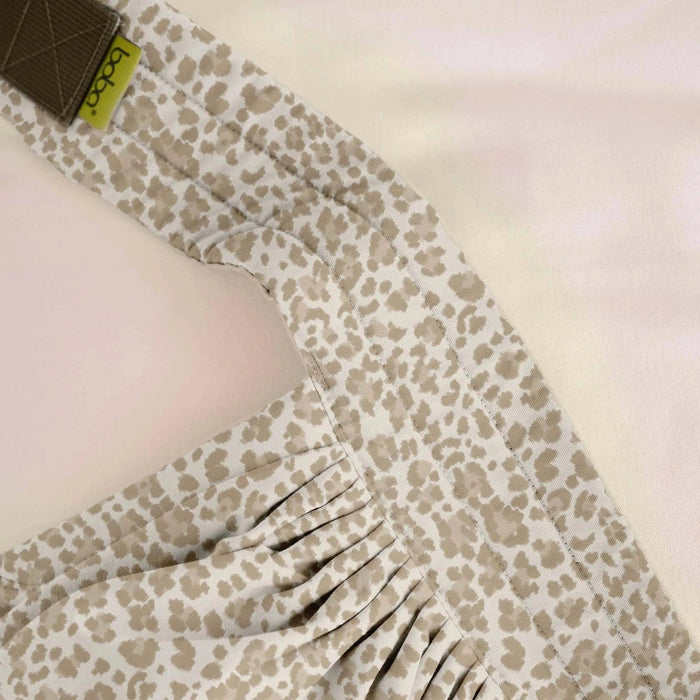 Boba Bliss Baby Wrap Carrier in Sand Leopard