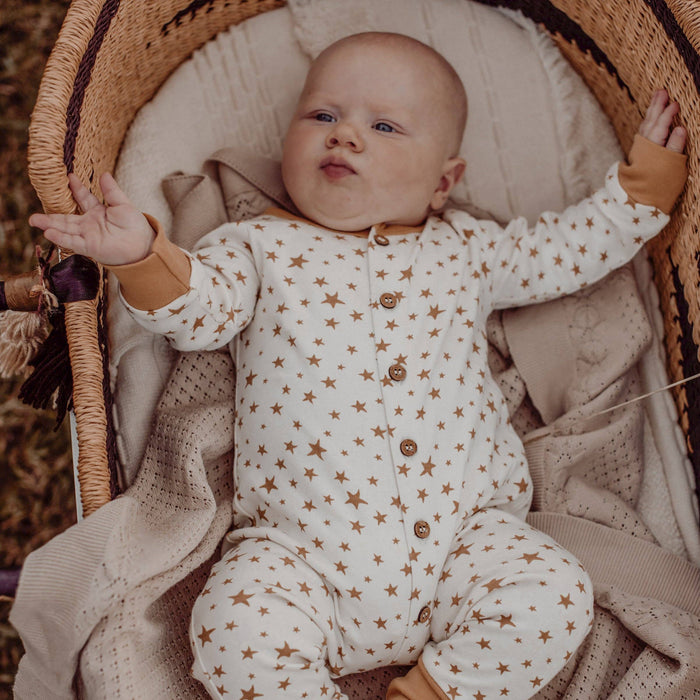 Sand Knit Heirloom Blanket