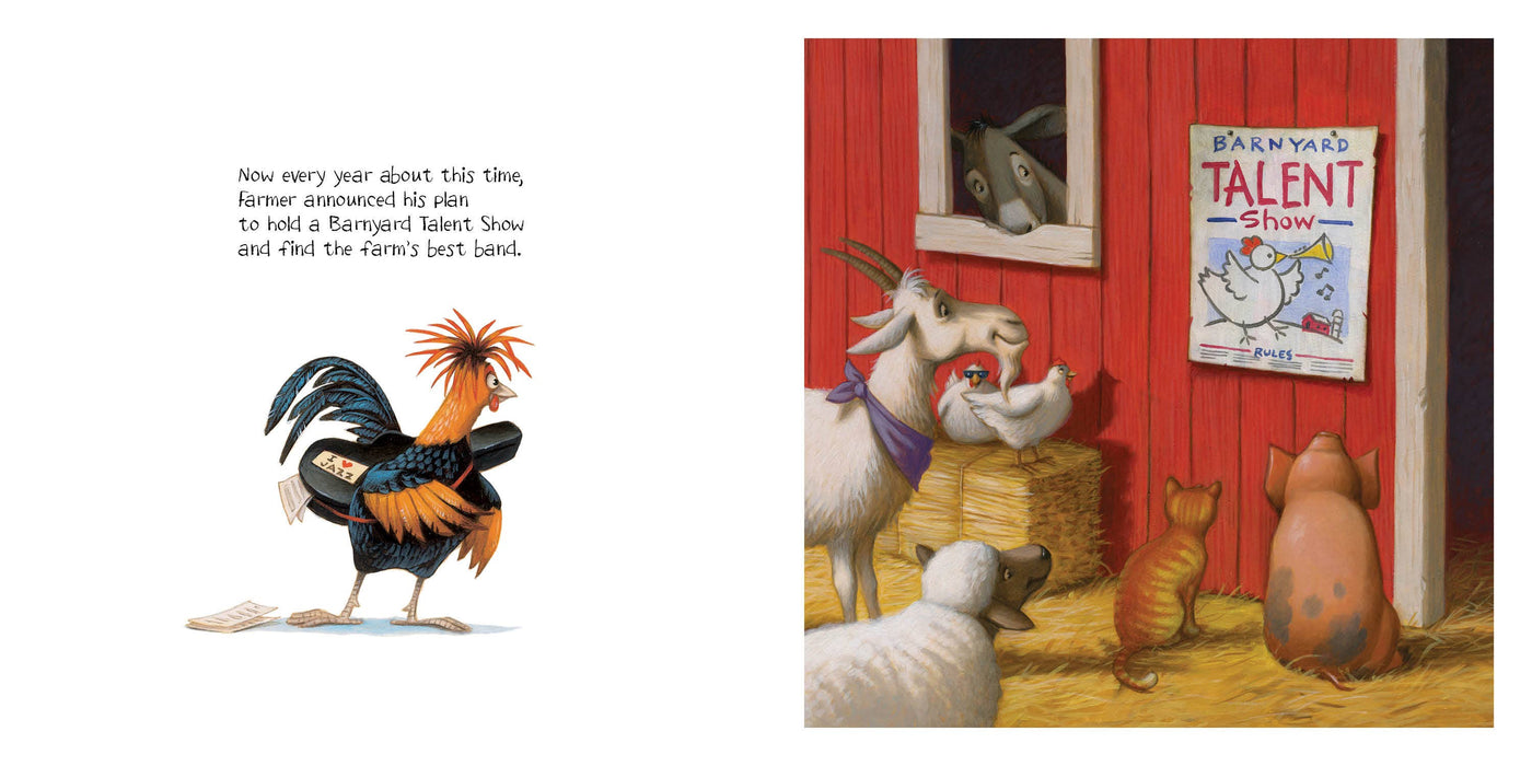 Acoustic Rooster and His Barnyard Band Picture Book