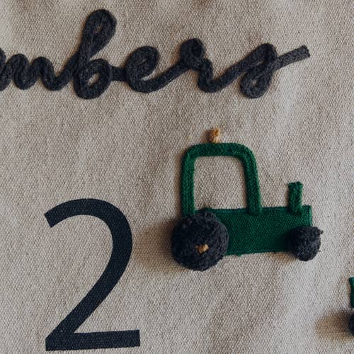 Lorena Canals Wall Hanger - Farm Numbers