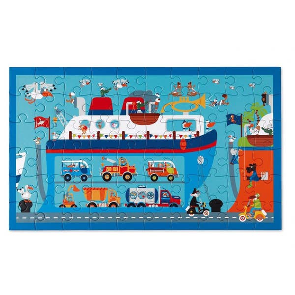 Scratch Europe 60 Piece Ferry Boat Puzzle