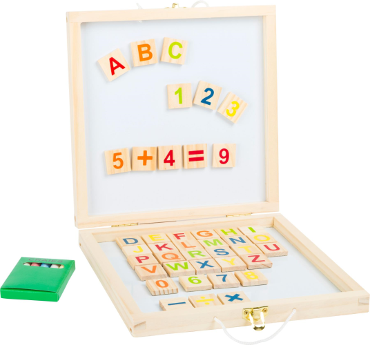 Small Foot Blackboard Box Magnetic Letters and Numbers