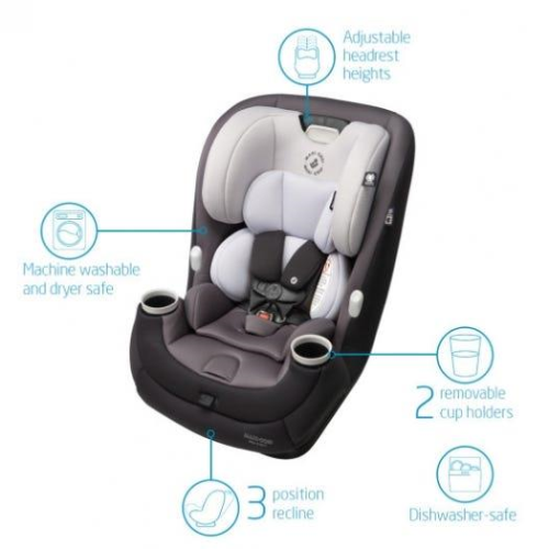 Maxi-Cosi Pria All-in-One Convertible Car Seat