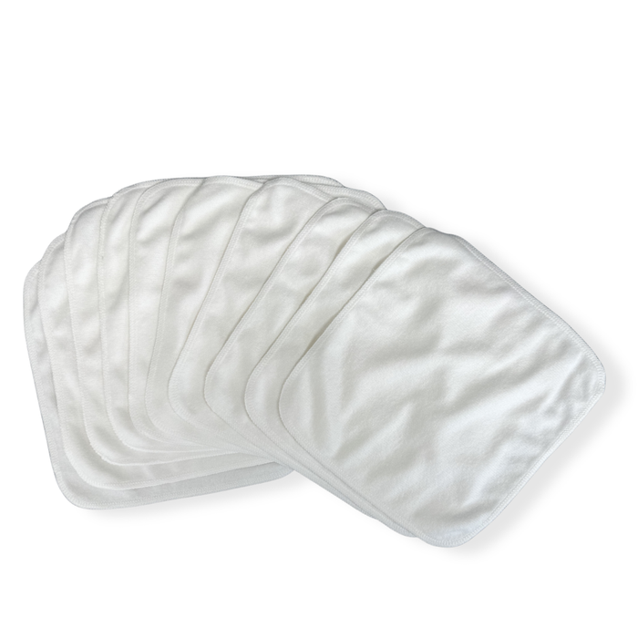 Smart Bottoms Reusable Bamboo & Cotton Cloth Wipes 10pk