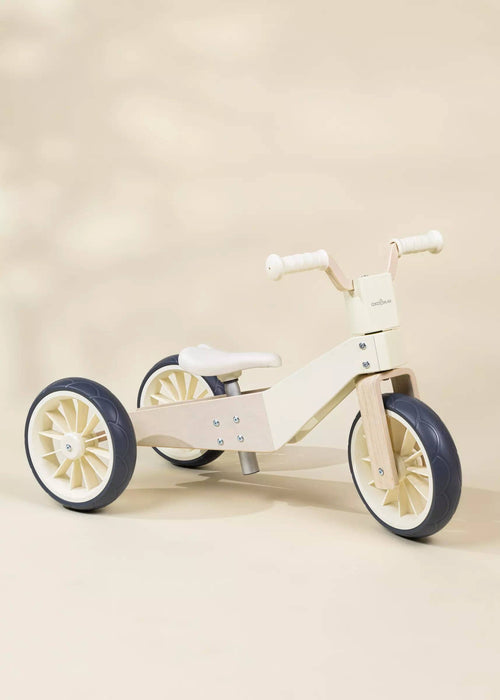 Coco Village Wooden Balance Bike - 3 in 1 - Foam