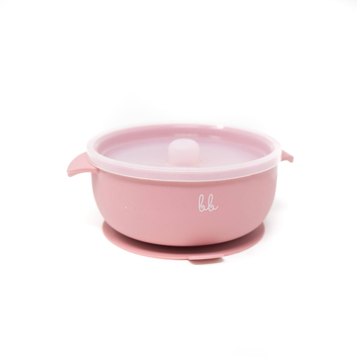 Baby Bar & Co Silicone Suction Bowls with Silicone Lid