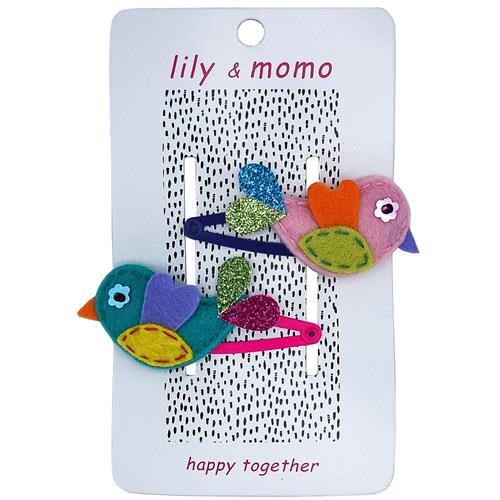 Lily and Momo Hair Clip 2pk