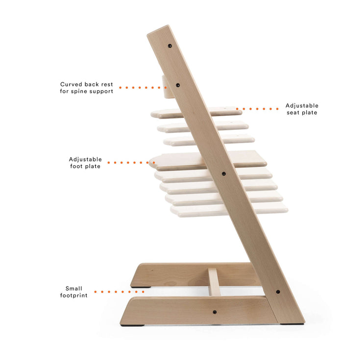 Stokke Tripp Trapp High Chair V2 and Cushion with Stokke Tray - Complete Set