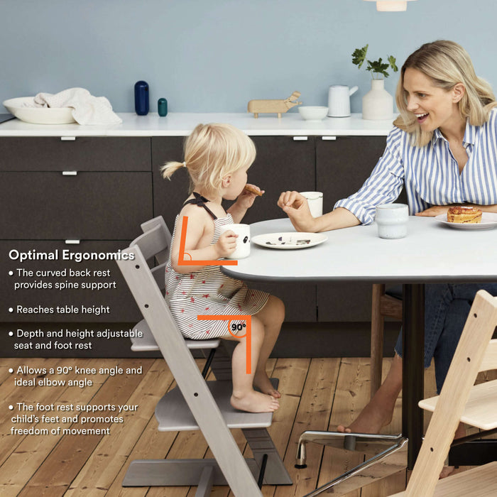 Stokke Tripp Trapp High Chair V2 and Cushion with Stokke Tray - Complete Set