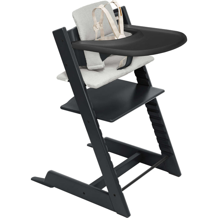 Stokke Tripp Trapp High Chair V2 and Cushion with Stokke Tray - Complete Set